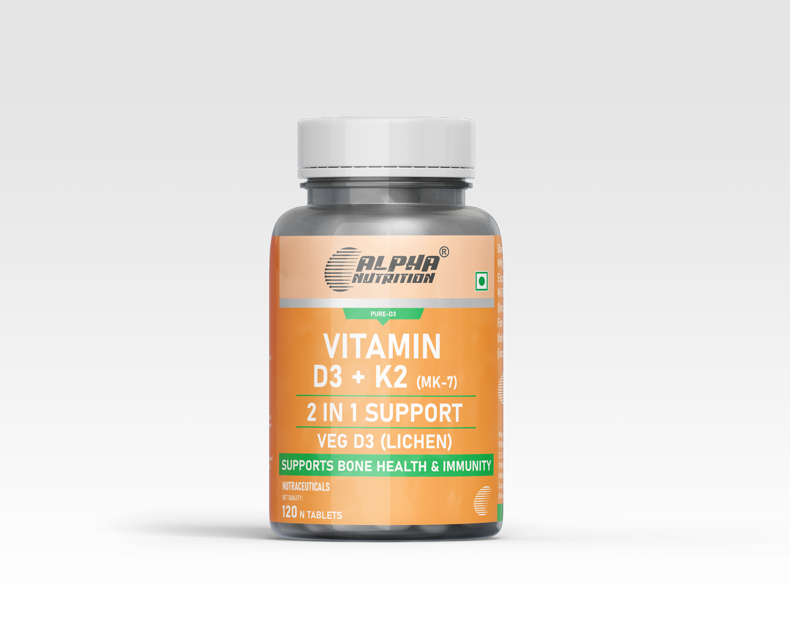 Vitamin D3 + K2